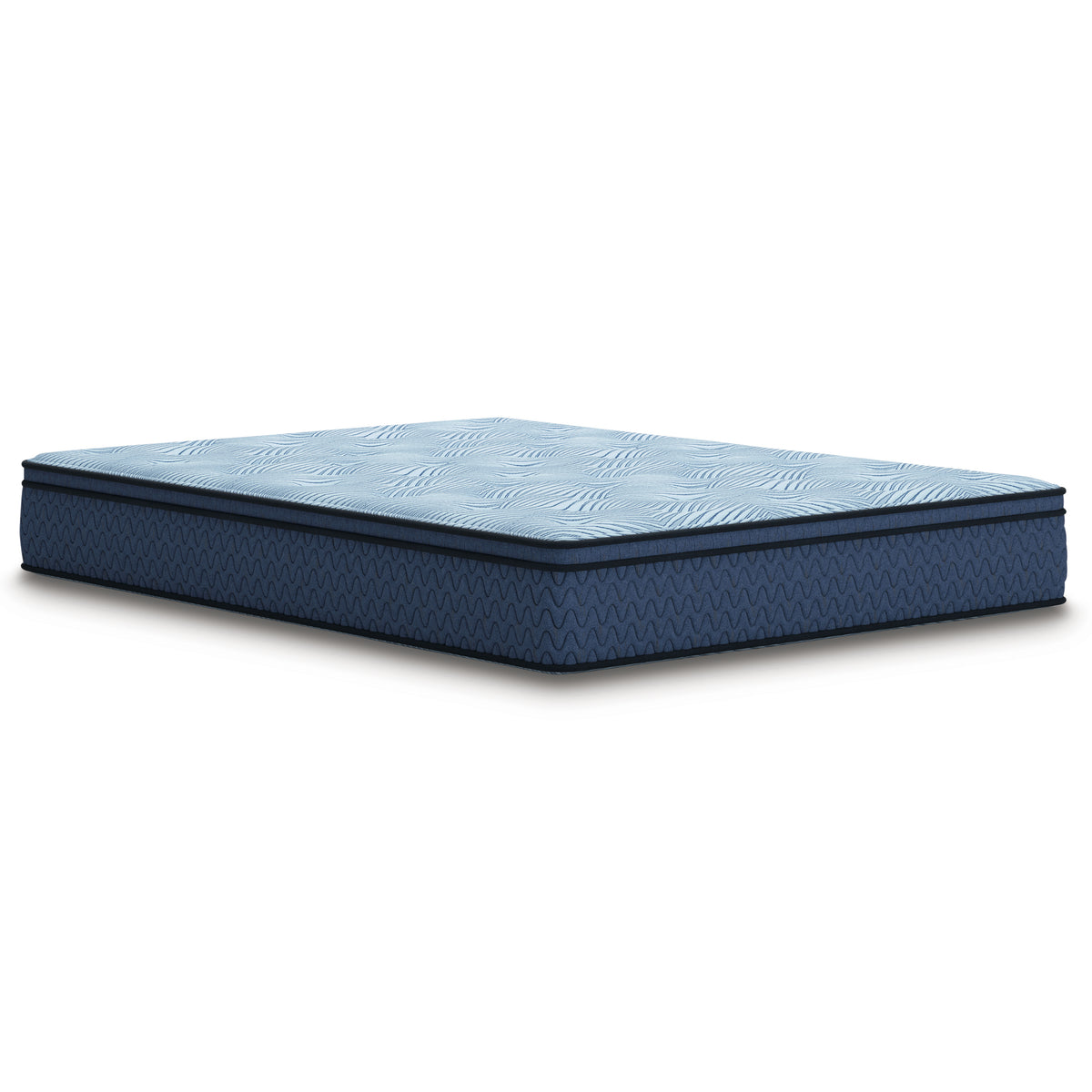 12-inch medium hybrid mattress, angled Queen view