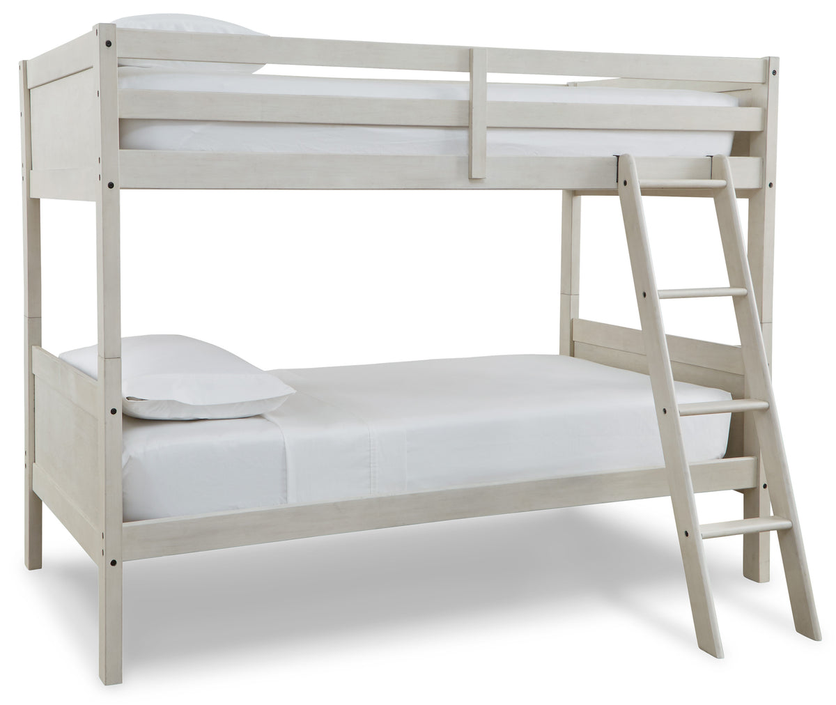 Antique White / Twin-over-Twin Bunk Bed / Twin, product view 16; only the selected configuration is included; mattresses, bedding and accessories excluded