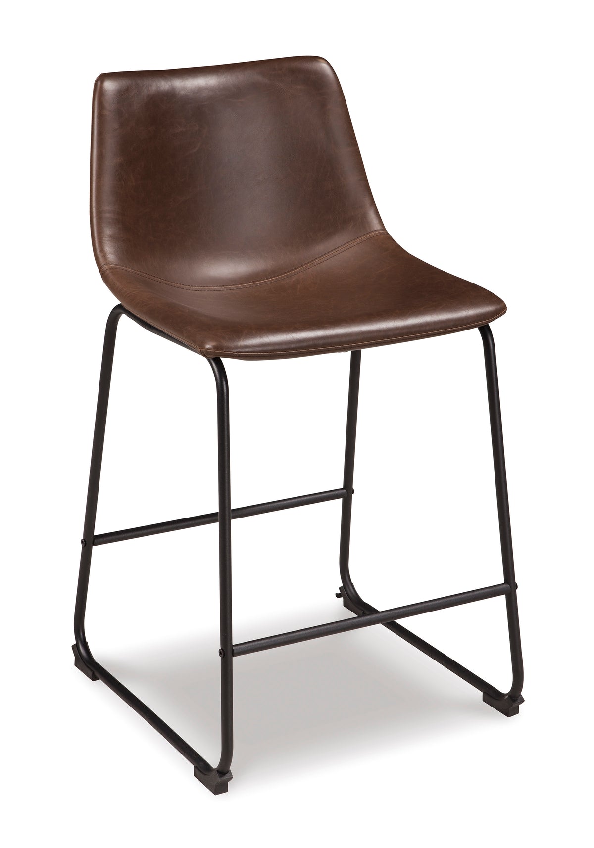 Brown / Set of 2 Counter Stools, furniture view 2; includes set of 2 counter stools; table, other seating and accessories excluded