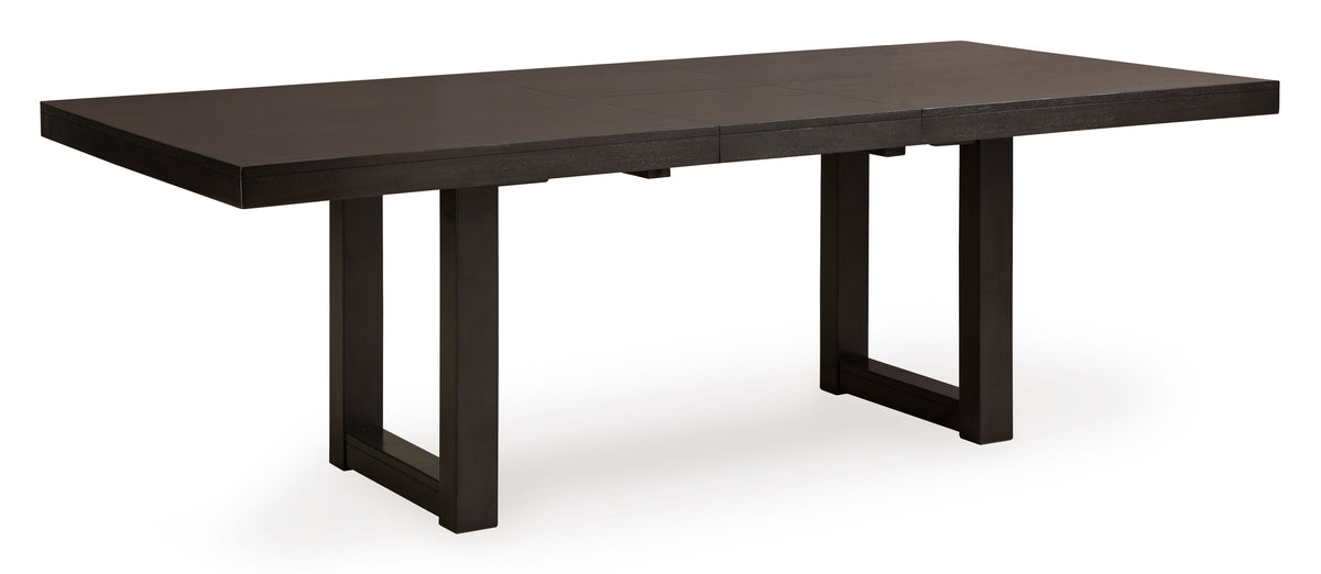 Dark Grayish Brown / Dining Table Only, product view 1; included: 1 table; all other furniture and accessories excluded