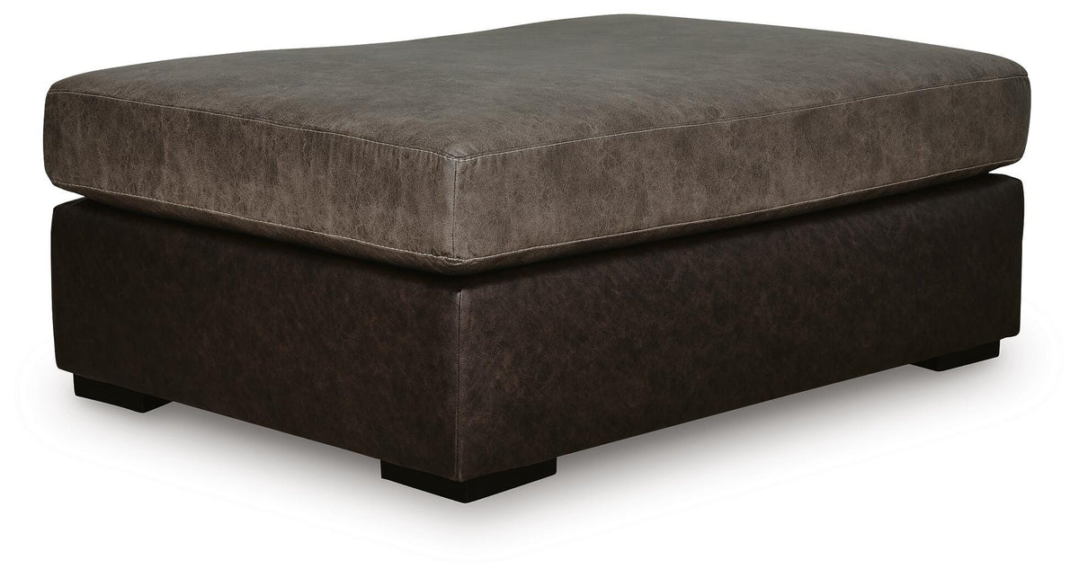 Fossil, complete ottoman, angled product view