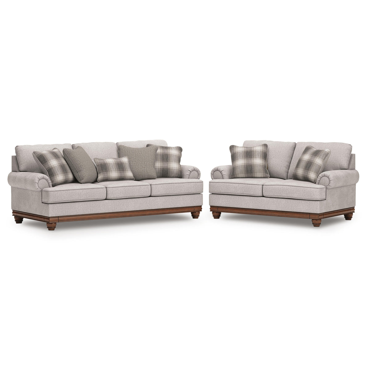 Sandstone / Sofa + Loveseat, complete matching set