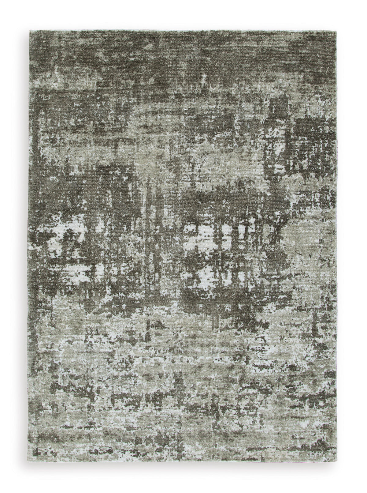 Gray 61" x 85", complete rug product view