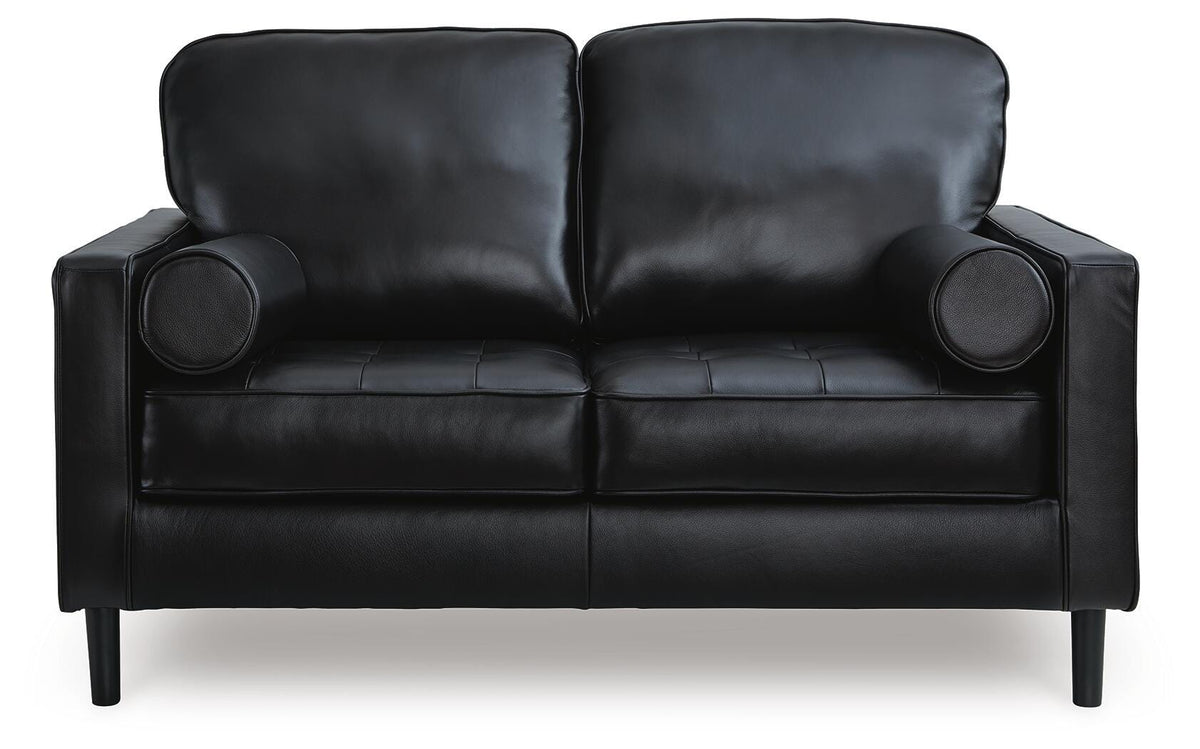 Onyx, complete loveseat, front view