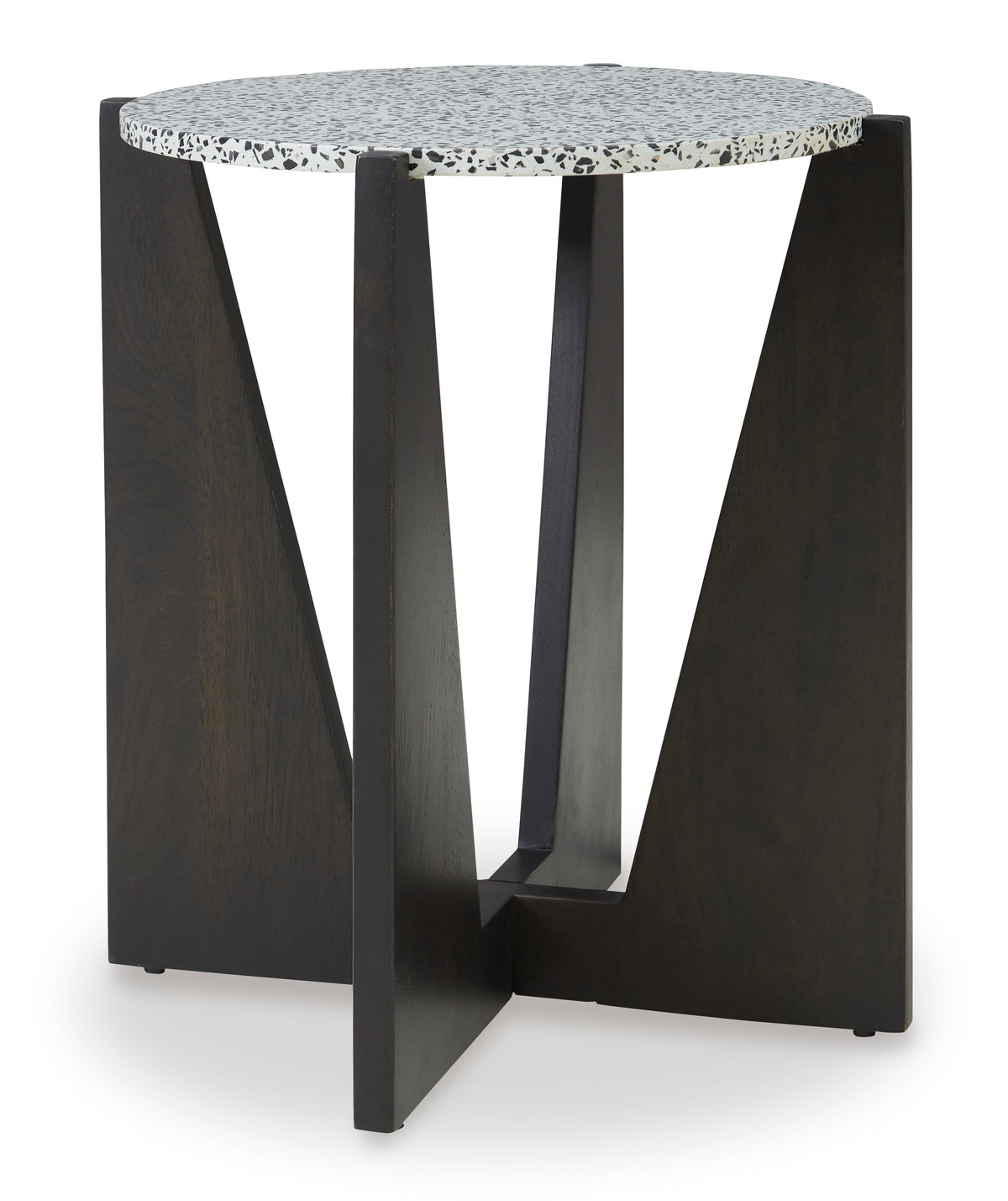 Black/White Accent Table, view 1