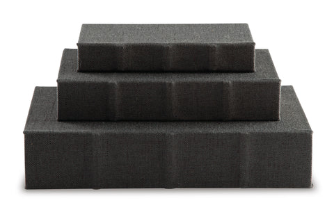 Jolina Book-Shaped Decorative Storage Boxes, Set of 3