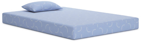 iKidz 7-Inch Firm Memory Foam Mattress and Pillow Set