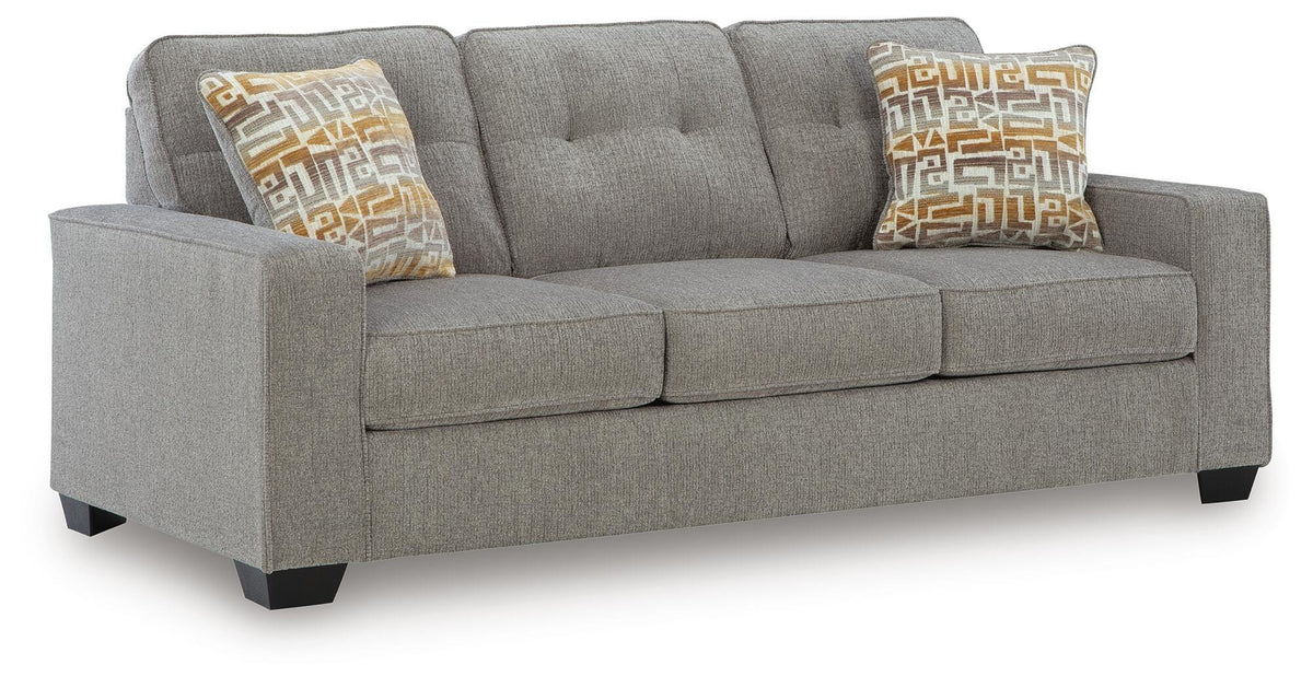 Iron, full sofa at an angle