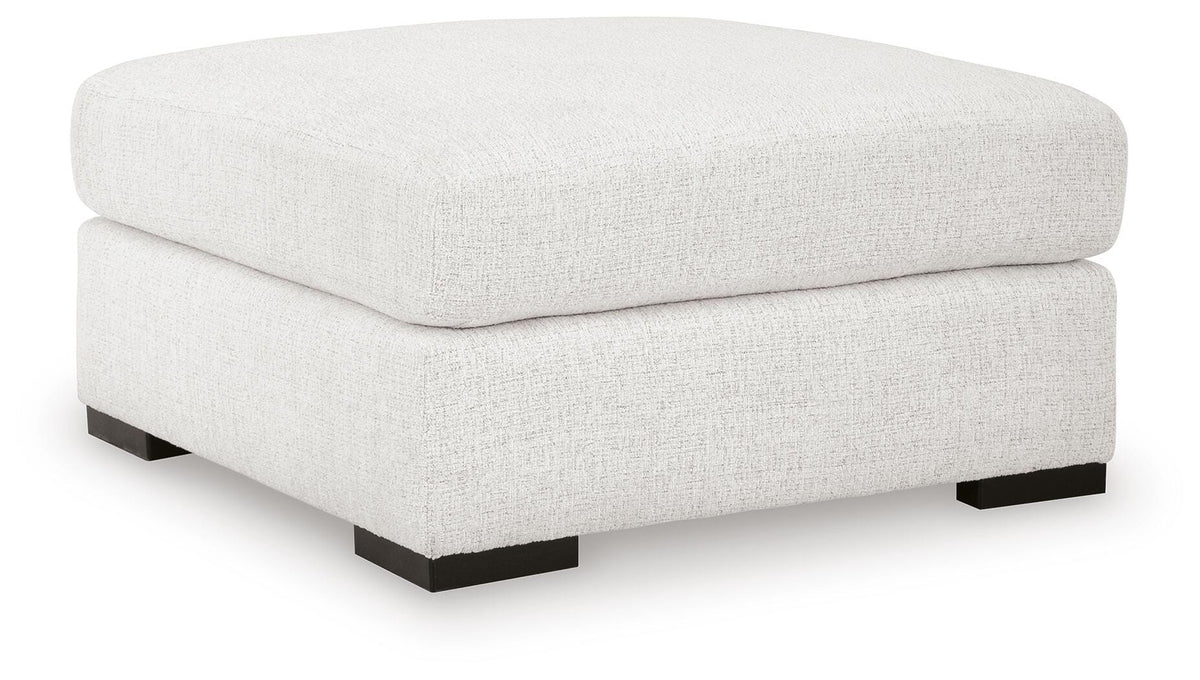 Chalk, complete ottoman, angled product view