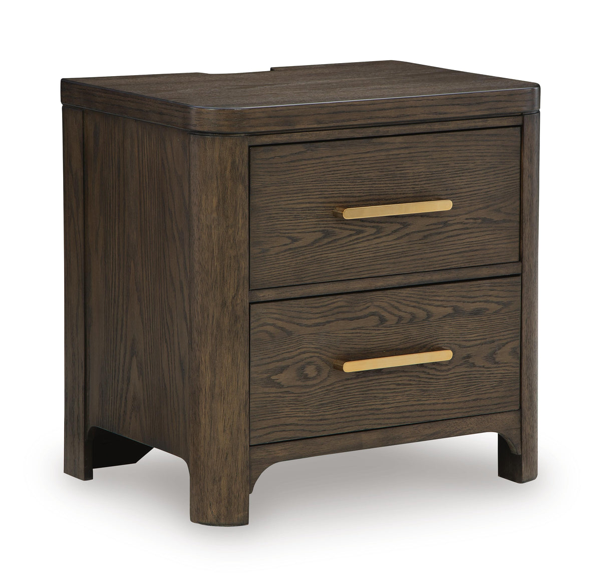 Burnished Brown / Nightstand, complete product angled view