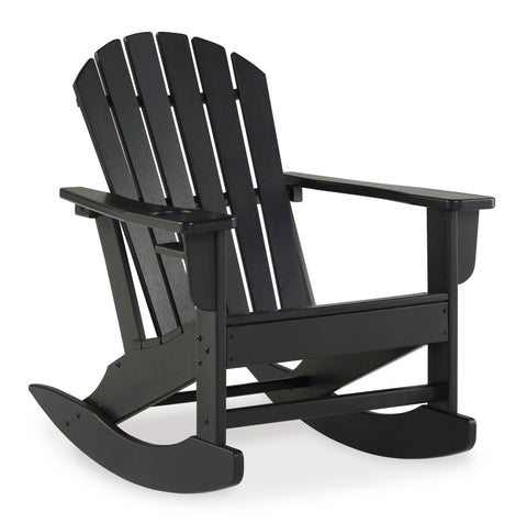 Sundown Treasure HDPE Outdoor Rocking Chair with Cup Holder