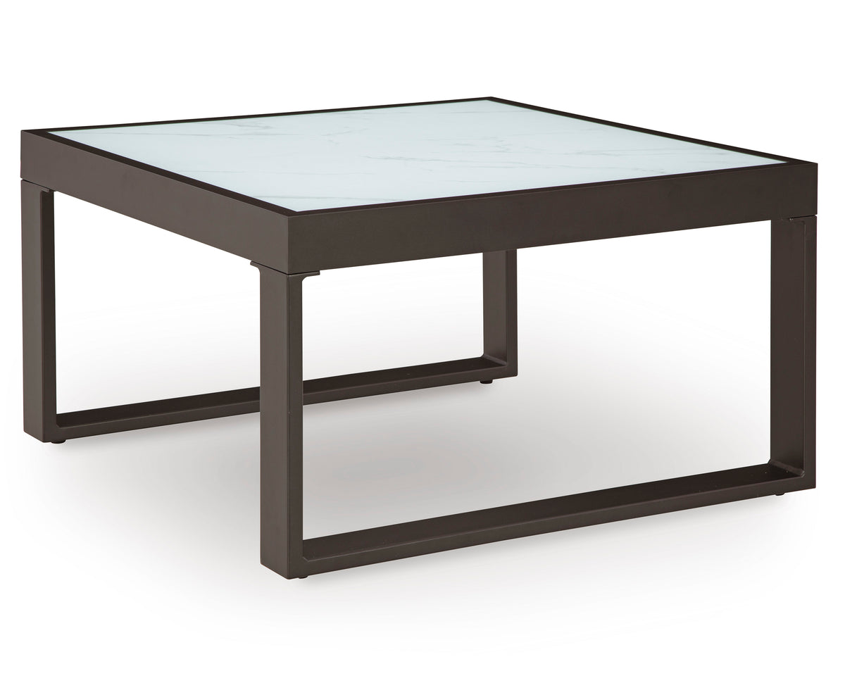 Black/Gray Square Cocktail Table, view 1