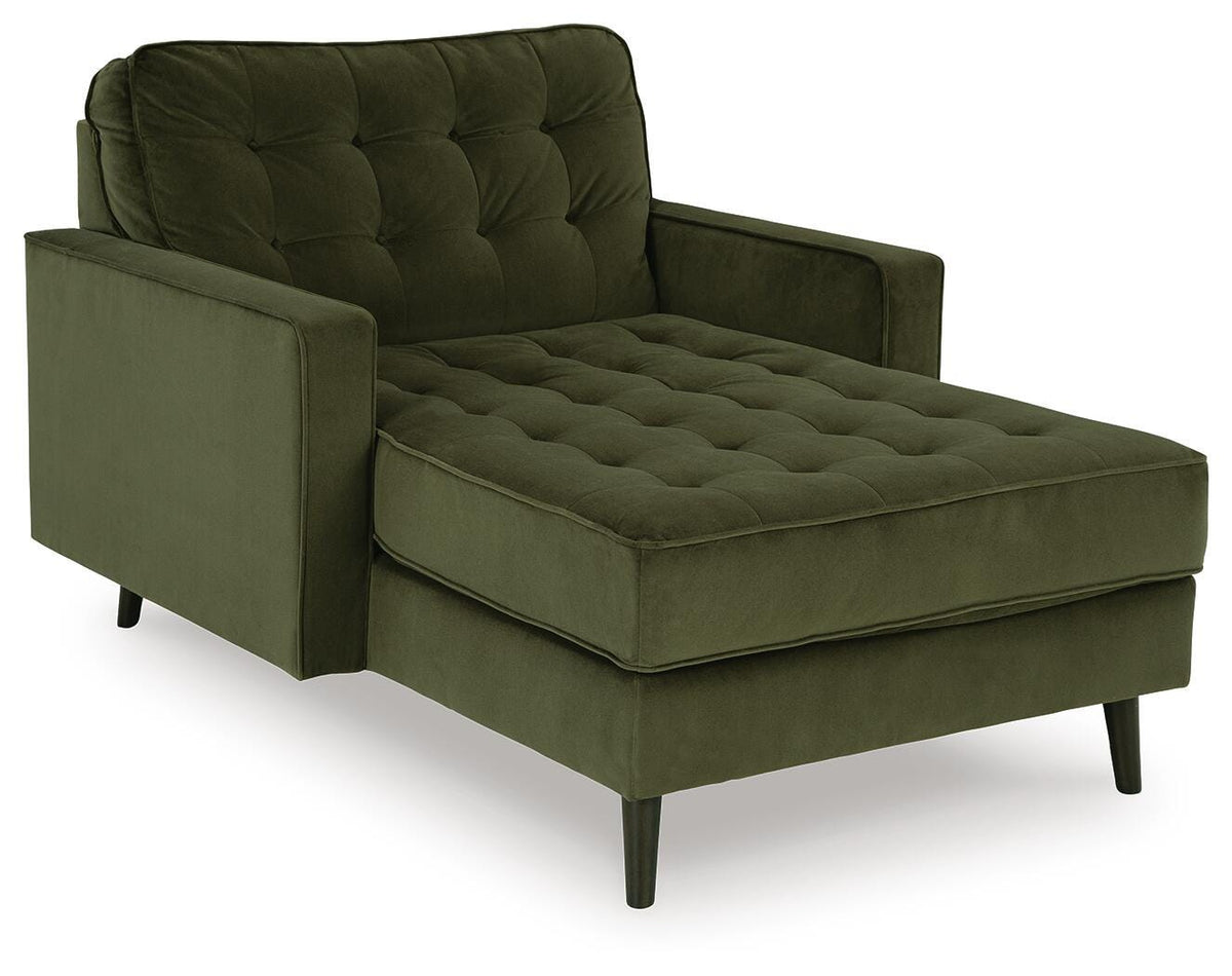 Olive, full chaise product view