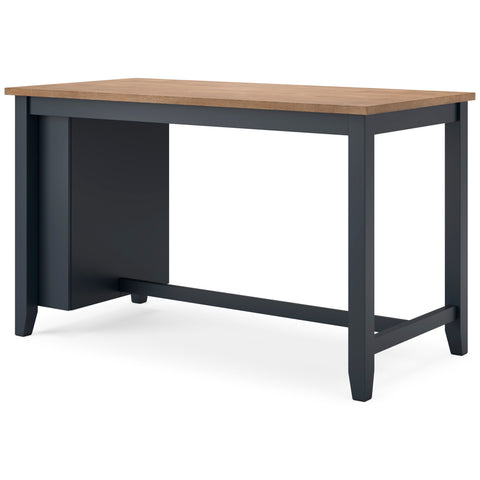 Two-Tone Counter Height Storage Table and Stools