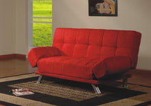 Load image into Gallery viewer, 4416 CLIK-CLAK FUTON SOFA W/ ADJUSTABLE ARMS