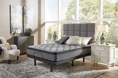 12-Inch Firm Euro Pillow Top Hybrid Mattress, bedroom view; bed and base not included; Queen shown - 5