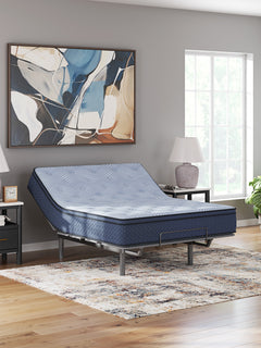12-inch medium hybrid mattress, Queen in raised position on an adjustable base; base not included - 7