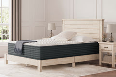 13-Inch Plush Memory Foam Hybrid Mattress — Queen or King, bedroom angle; bed not included; Queen shown - 4