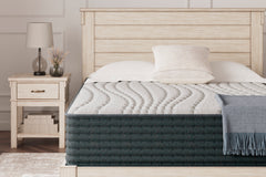 13-Inch Plush Memory Foam Hybrid Mattress — Queen or King, bedroom front view; bed not included; Queen shown - 5