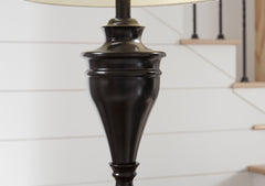 28.5-Inch Bronze-Tone Metal Table Lamps — Set of 2, finish detail - 6