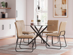 Black / Dining Table Only, additional product view; one table included; chairs, stools and benches excluded; additional furniture and accessories excluded - 4