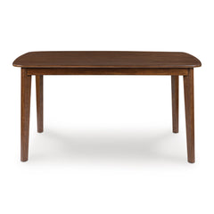 Brown / 5-Piece Dining Set: Table + 4 Chairs, product view 5; includes 1 table, 4 chairs; decorative accessories and other furniture excluded - 5