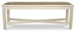 Two-tone / 1 Bench, front view; one bench included; additional furniture and accessories excluded - 4