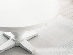 Antiqued White / Table Only, product view 2; includes table only; cabinets and accessories excluded - 2