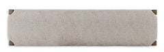Oatmeal/Light Brown / 1 Bench, additional product view; one bench included; additional furniture and accessories excluded - 7