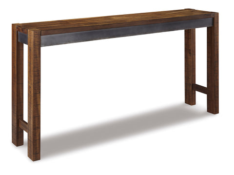 Brown Counter Height Table & Adjustable Stool Set Options