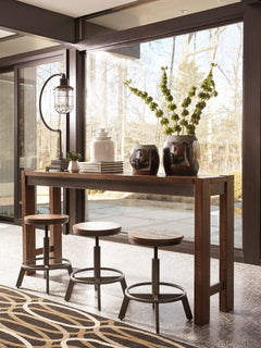 Brown/Gray / Counter Height Table Only, additional product view; one table included; chairs, stools and benches excluded; additional furniture and accessories excluded - 4