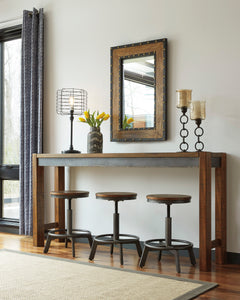 Brown/Gray / Counter Height Table Only, additional product view; one table included; chairs, stools and benches excluded; additional furniture and accessories excluded - 5