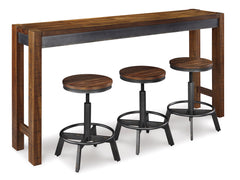 Brown/Gray / Counter Height Table Only, additional product view; one table included; chairs, stools and benches excluded; additional furniture and accessories excluded - 6