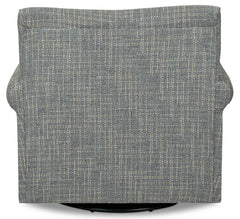 Ash Upholstered Swivel Glider Accent Chair - Ash - additional view 5 - 5
