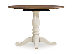 Antique White/Brown / Dining Table Only, product view 2; includes dining table only; other furniture and accessories excluded - 2