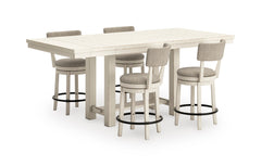 Antique White / Counter Height Table Only, additional product view; one table included; chairs, stools and benches excluded; additional furniture and accessories excluded - 11
