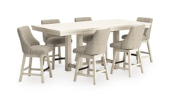 Antique White / Counter Height Table Only, additional product view; one table included; chairs, stools and benches excluded; additional furniture and accessories excluded - 17