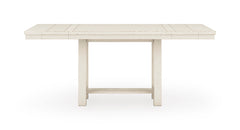 Antique White / Counter Height Table Only, front view; one table included; chairs, stools and benches excluded; additional furniture and accessories excluded - 19
