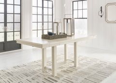 Antique White / Counter Height Table Only, additional product view; one table included; chairs, stools and benches excluded; additional furniture and accessories excluded - 24