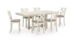 Antique White / Counter Height Table Only, additional product view; one table included; chairs, stools and benches excluded; additional furniture and accessories excluded - 8