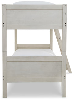 Antique White / Twin-over-Twin Bunk Bed / Twin, product view 15; only the selected configuration is included; mattresses, bedding and accessories excluded - 15