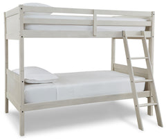 Antique White / Twin-over-Twin Bunk Bed / Twin, product view 16; only the selected configuration is included; mattresses, bedding and accessories excluded - 16