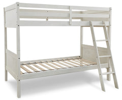 Antique White / Twin-over-Twin Bunk Bed / Twin, product view 19; only the selected configuration is included; mattresses, bedding and accessories excluded - 19