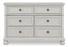 Antique White / Dresser, product view 5; only the selected configuration is included; mattresses, bedding and accessories excluded - 5