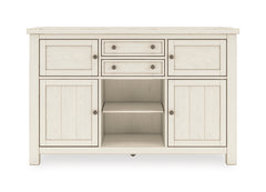 Antique White / Sideboard, sideboard view 4; includes one sideboard; accessories and other furniture excluded - 4
