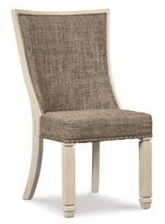 Two-tone / Set of 2 Dining Chairs, furniture view 2; includes set of 2 dining chairs; table, other seating and accessories excluded - 2