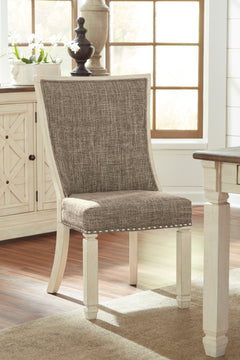Two-tone / Set of 2 Dining Chairs, furniture view 3; includes set of 2 dining chairs; table, other seating and accessories excluded - 3