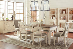 Two-tone / Set of 2 Dining Chairs, furniture view 4; includes set of 2 dining chairs; table, other seating and accessories excluded - 4