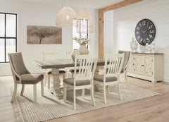 Two-tone / Set of 2 Dining Chairs, furniture view 9; includes set of 2 dining chairs; table, other seating and accessories excluded - 9