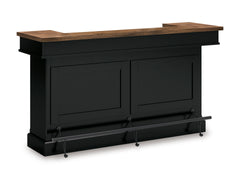 Brown/Black / Home Bar, product view 2; includes one sideboard; accessories and other furniture excluded - 2